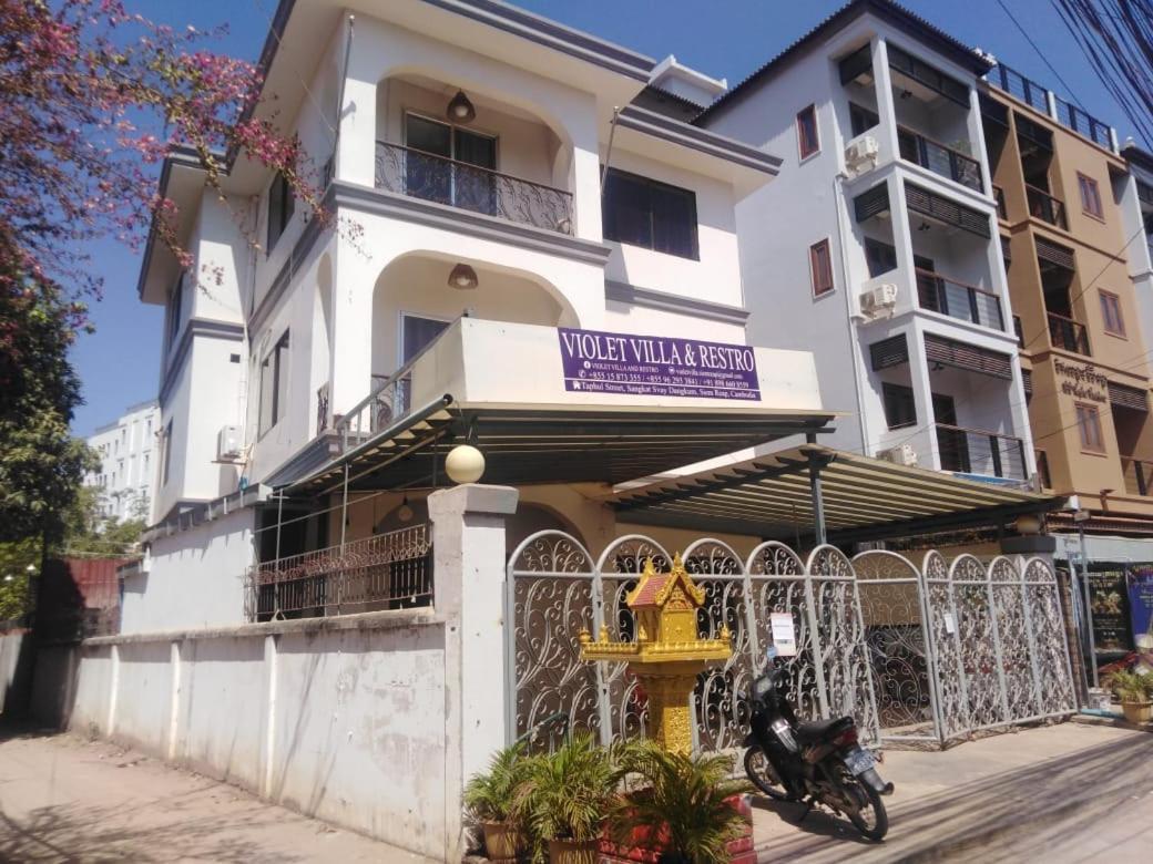 Violet Villa And Restro Siem Reap Eksteriør bilde